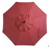 Áo dù tròn chính tâm